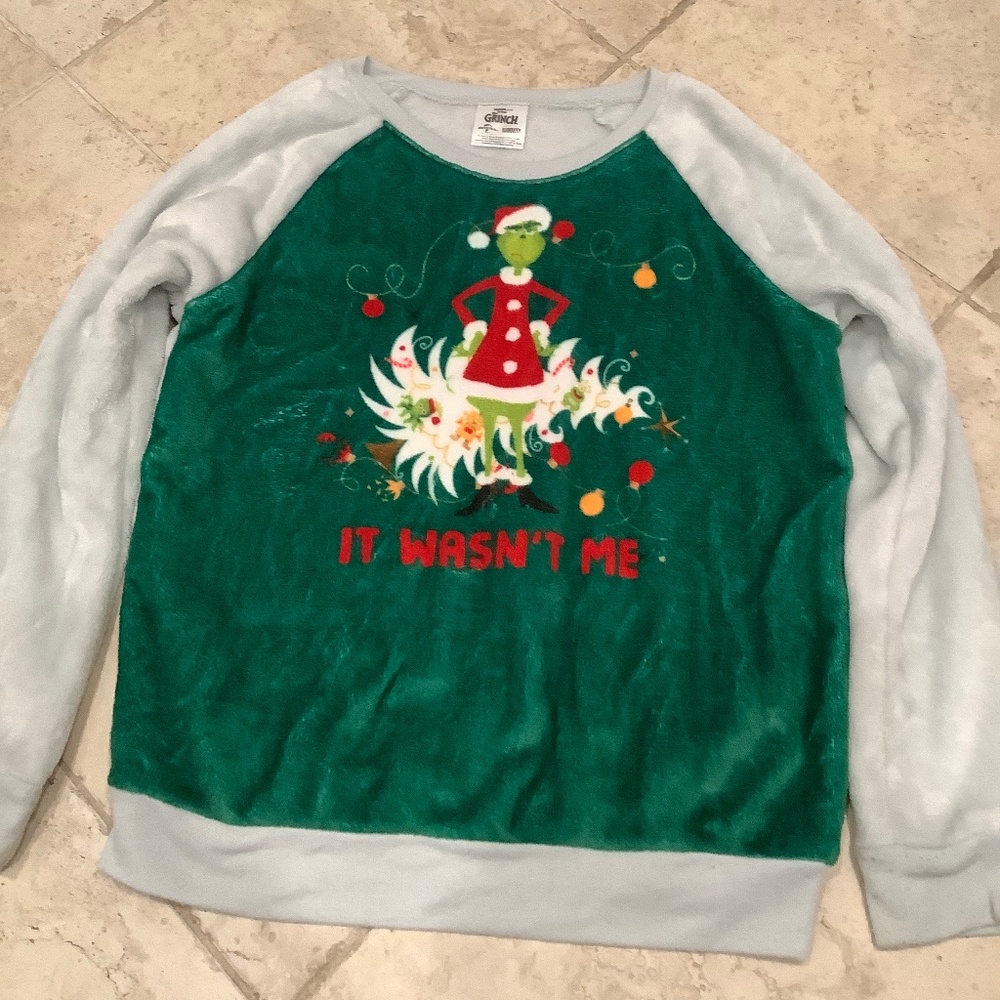 Kids' Grinch Holiday Party Sweater